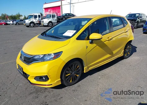 2018 Honda Fit Sport from USA, damaged, VIN 3HGGK5H65JM712695